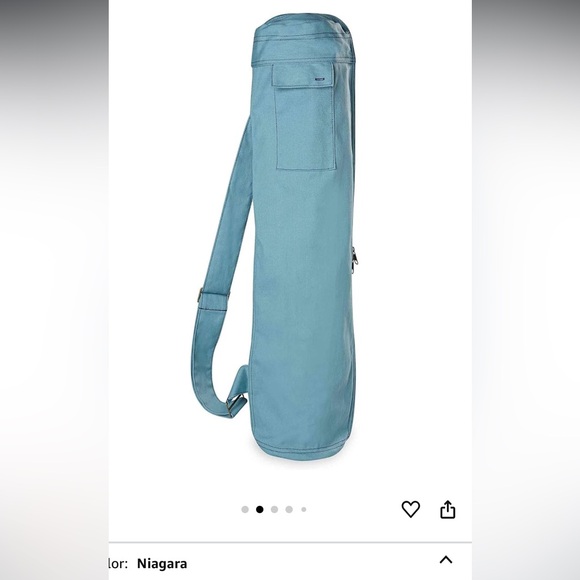 Gaiam Yoga Mat Bag, Full-Zipper Yoga Mat Carrier with Adjustable strap - Picture 2 of 3
